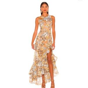 Bronx and Banco Sicilia Ruffle Dress in Multi